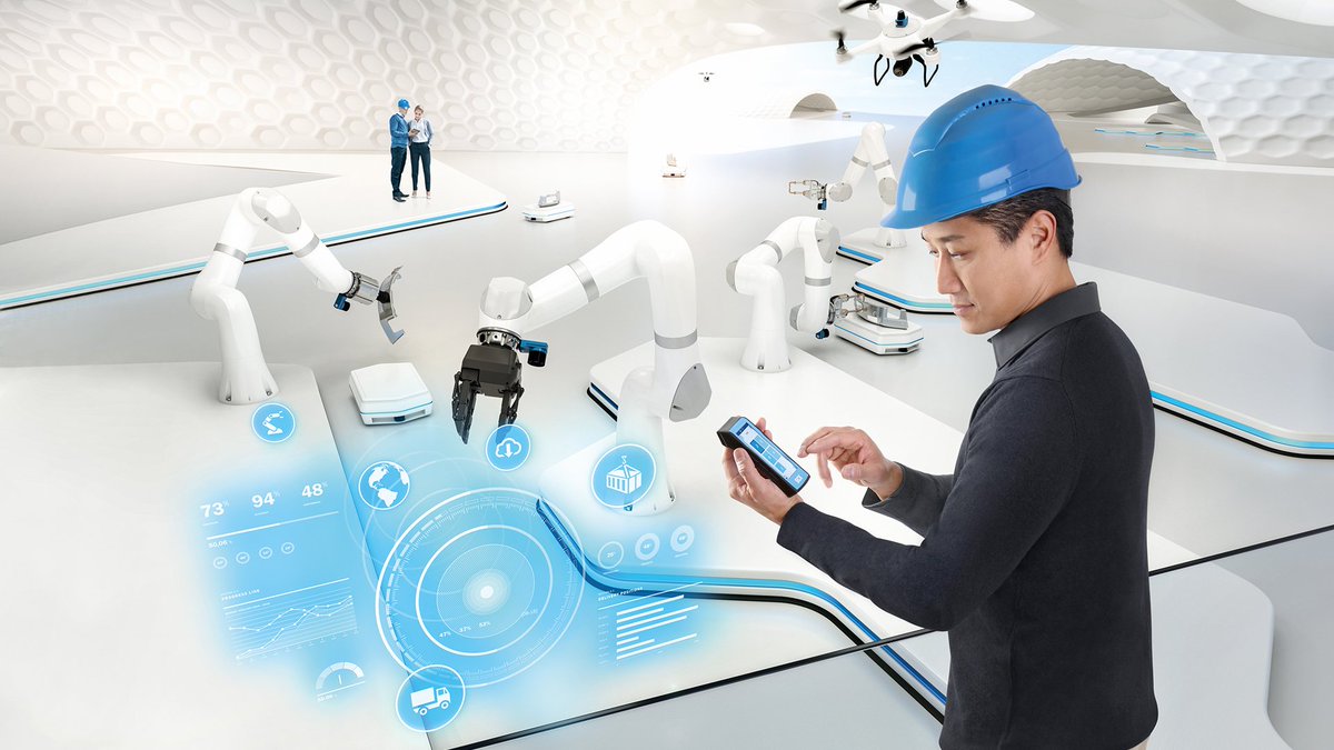 automaticafair's tweet photo. #Industry40 and #digitalnetworking are fundamentally changing #assembly processes. The dimension of this development will be visible for the first time at #automatica2018. https://t.co/mfOYsOeaVe https://t.co/AUXEw21uve