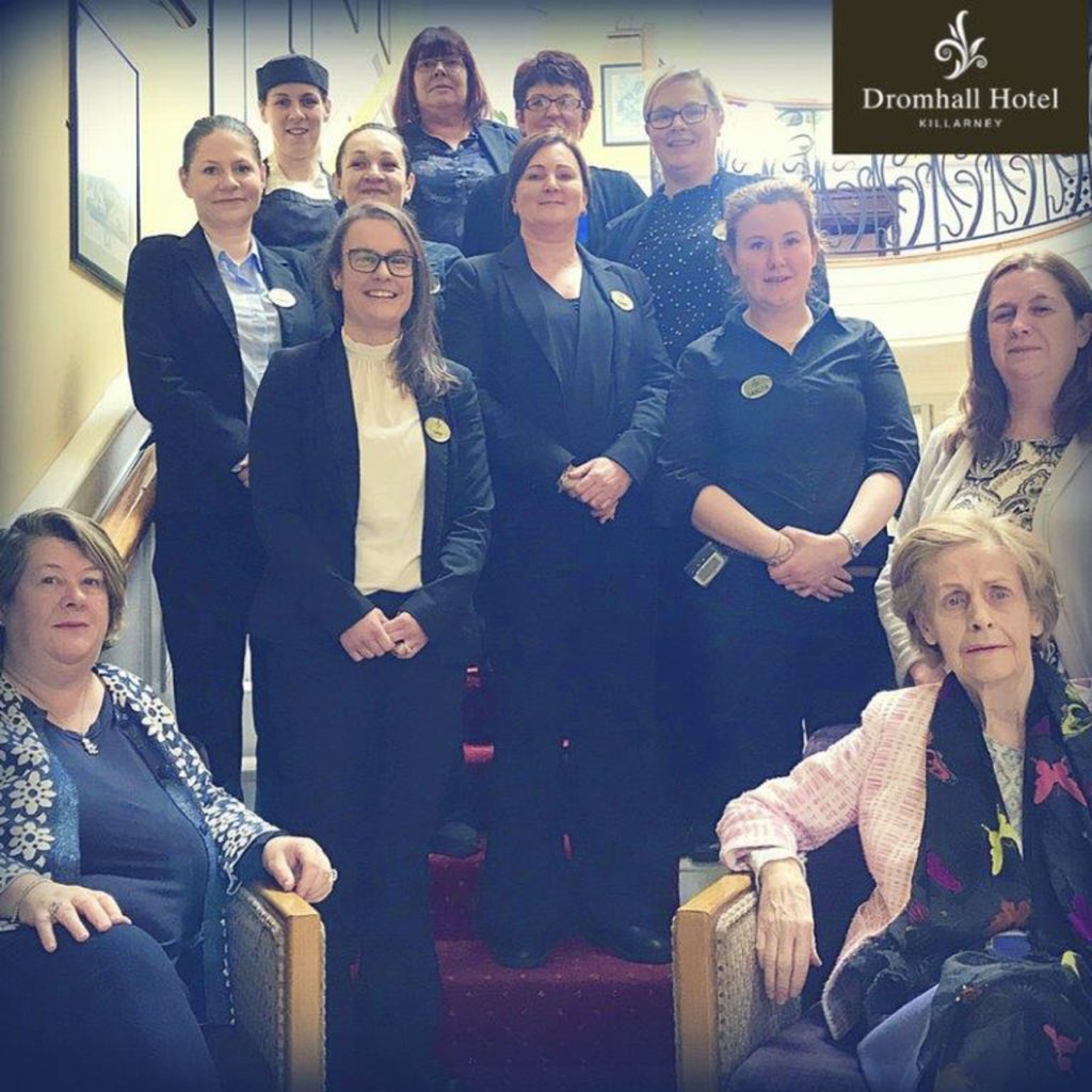54 years ago Mrs Kay Randles opened the Dromhall Hotel for the first time. Past &amp; present, women have been instrumental in our success, and this is typified no more so by our Founder Mrs Kay Randles. As today is #InternationalWomenDay we salute the hardworking women in our team!