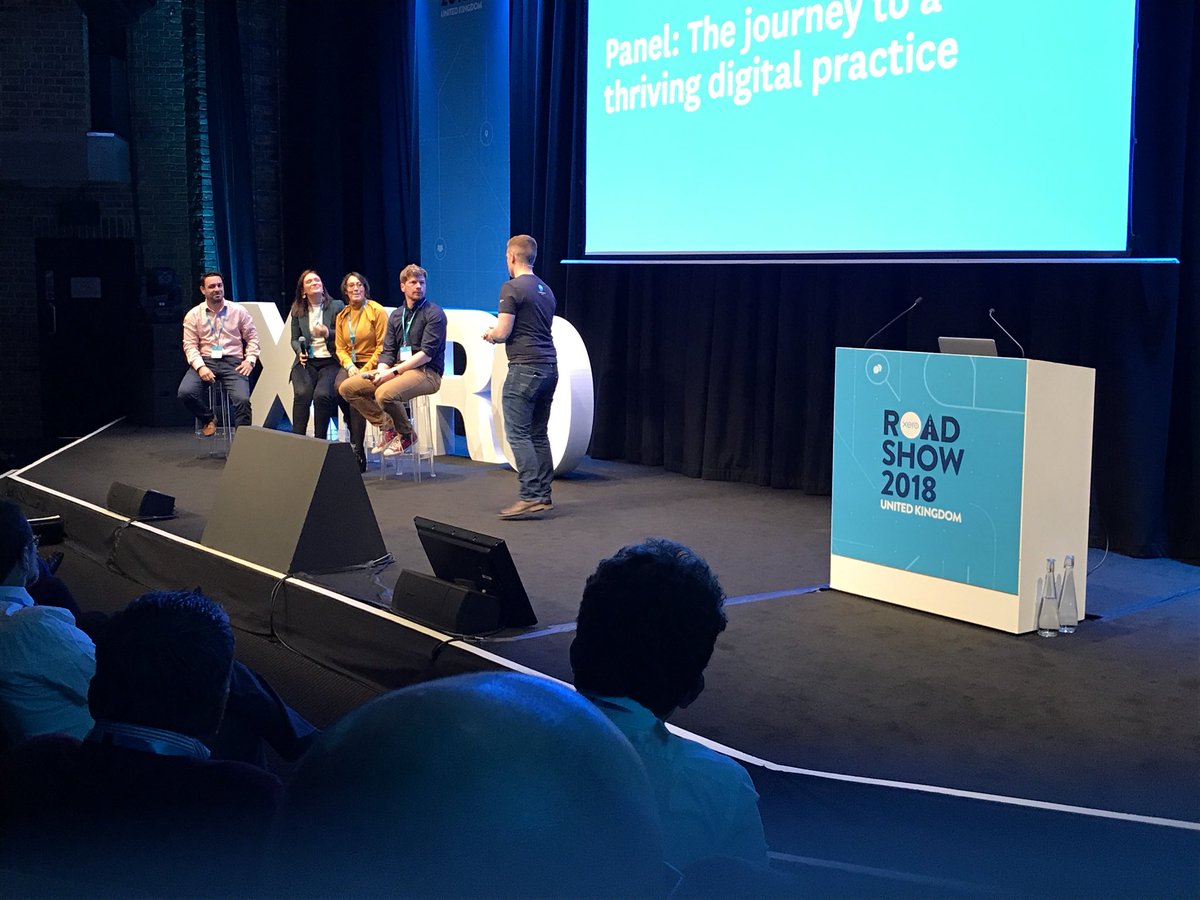 Wooo, <a href="/alexmfalcon/">Alex Falcon FCCA🦅</a> on the panel at #xeroroadshow talking with @pbulpitt telling us all about her journey with <a href="/SFAccy/">Soaring Falcon Accy</a> and <a href="/Xero/">Xero</a>!! #cloudaccounting #dobeautiful