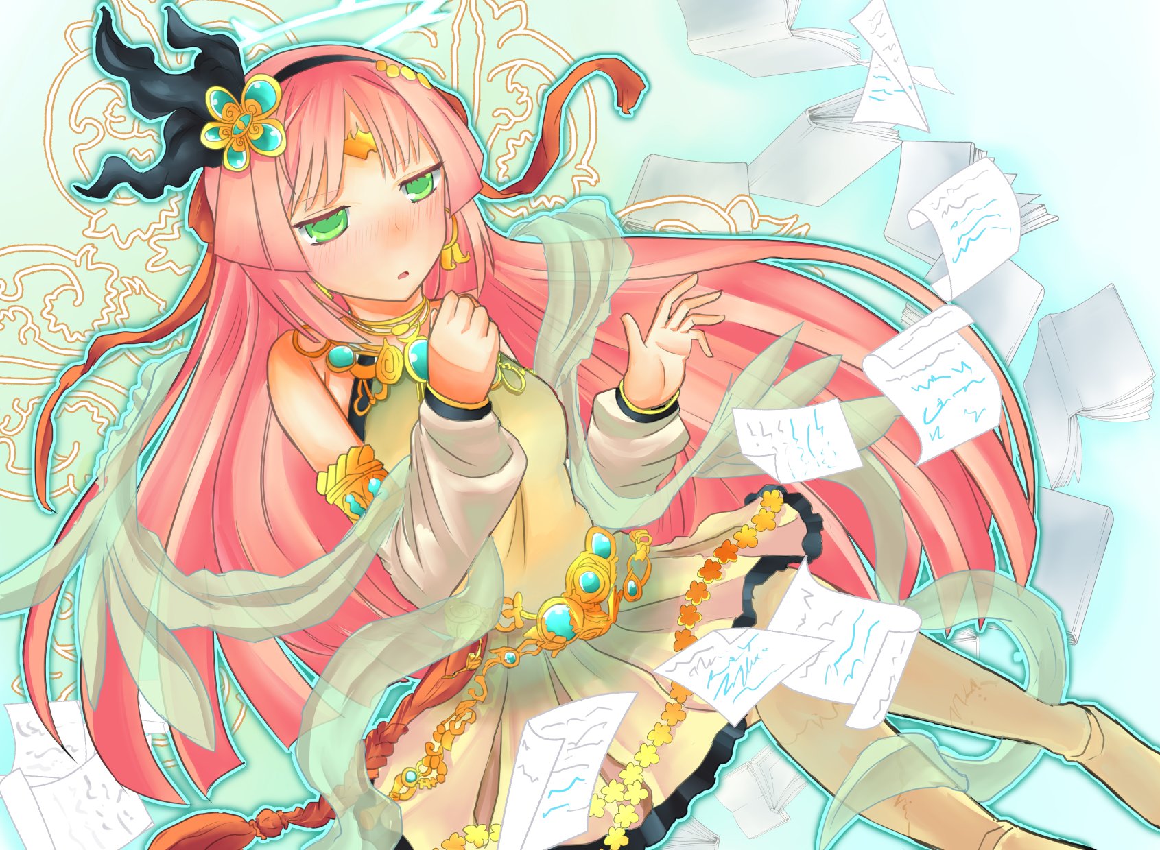 ランス10 織音 描き下ろし色紙 クエルプラン character1 2018