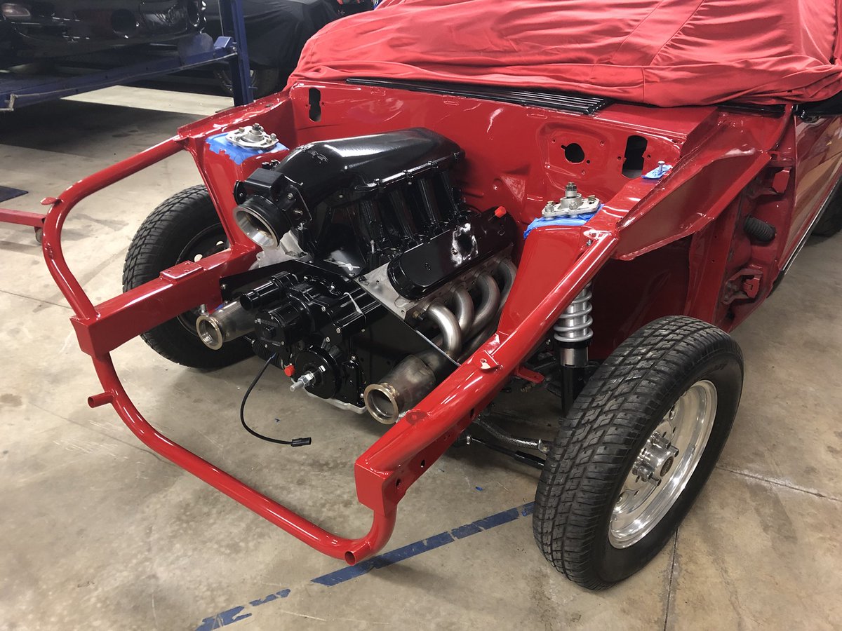 269Motorsports's tweet photo. Got the motor in last night!! She wouldn’t look this good without the help from @stainless_works and @motionraceworks. #madeinusa https://t.co/6QWxC2euSM