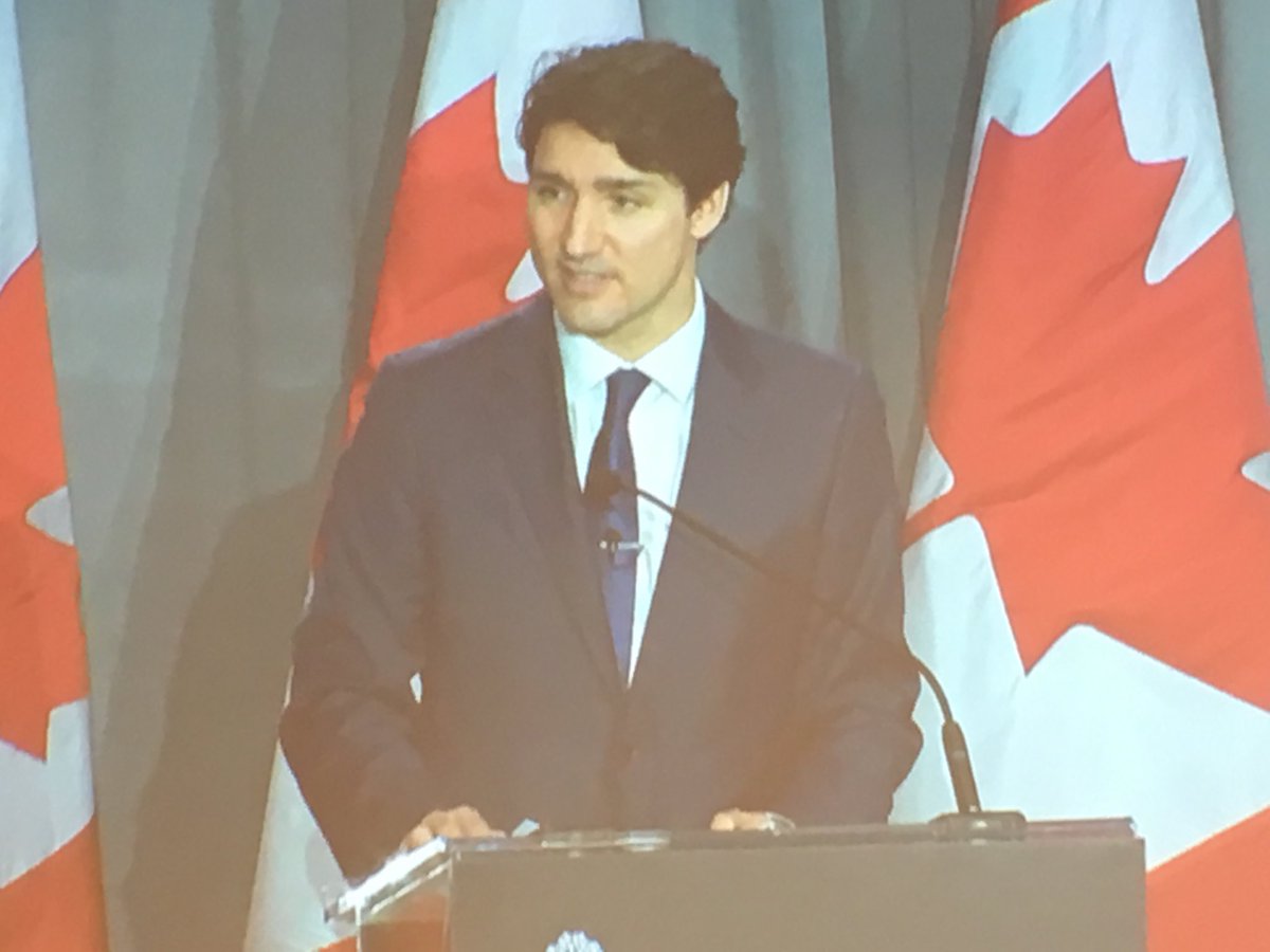 monaghiami's tweet photo. “Progress for women in the workplace takes more than commitment. It takes courage.The barriers are systemic. We all know there is much more work we need to do together. For many women the workplace is not equal nor is it fair.” #PressforProgress @JustinTrudeau @30percentclubCA https://t.co/TSz5hzDzKV