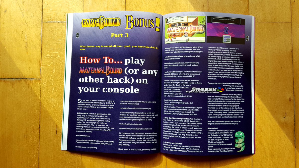 HyperPlayRPG's tweet image. OK... come and get it! Issue 4, our MOTHER series special, is on sale at hyperplayrpg.com. 
Excited by #EarthBound? 
Love Lucas &amp;amp; co. in MOTHER 3? This magazine has (quite literally) been made for you!

Please RT so we can get this MOTHER out there. By fans for fans!