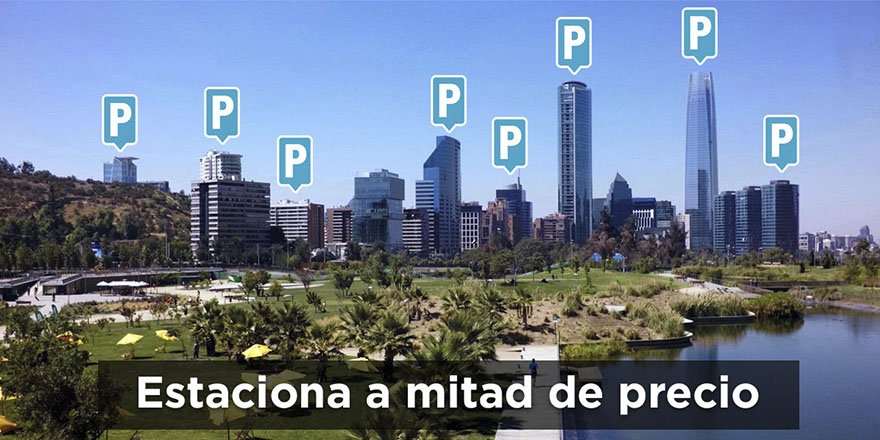 wesmartPark_CL's tweet photo. ¿Ya conocen @wesmartPark_CL, una solución para estacionar a mitad de precio en Santiago. Les regalan $3.000 si se registran hoy. 😍🅿️ https://t.co/xEa5P2tKpQ