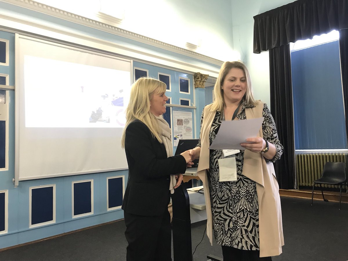mratgmurray's tweet image. Julie White (Chief Operating Officer) gives Donna Lamont (Abbey Gardens) their certificate for participating in @SPSP_PC #spsppu collab. Donna Craig and Nicola Sloan share the “local journey” of the 5 care homes and their excellent team @DGNHS approach. “It’s the simple things”