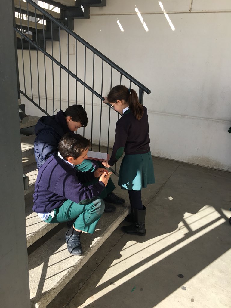 MarinaHBST's tweet photo. Today was a sunny day!! We have done a gymkhana in the playground to revise the unit of Science! 👏🏻☀️📝 @HBSTORREJON https://t.co/DUBTcNFu7R