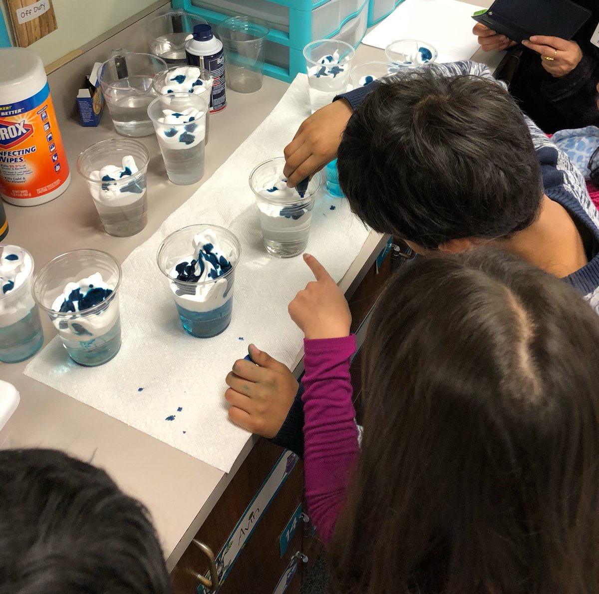 AWECasto's tweet photo. @VRE_STARS First Grade blasted us “To the Moon &amp; Back” with their space and weather museum today! Great job! #CISDOurStory https://t.co/1i0qKXksJr