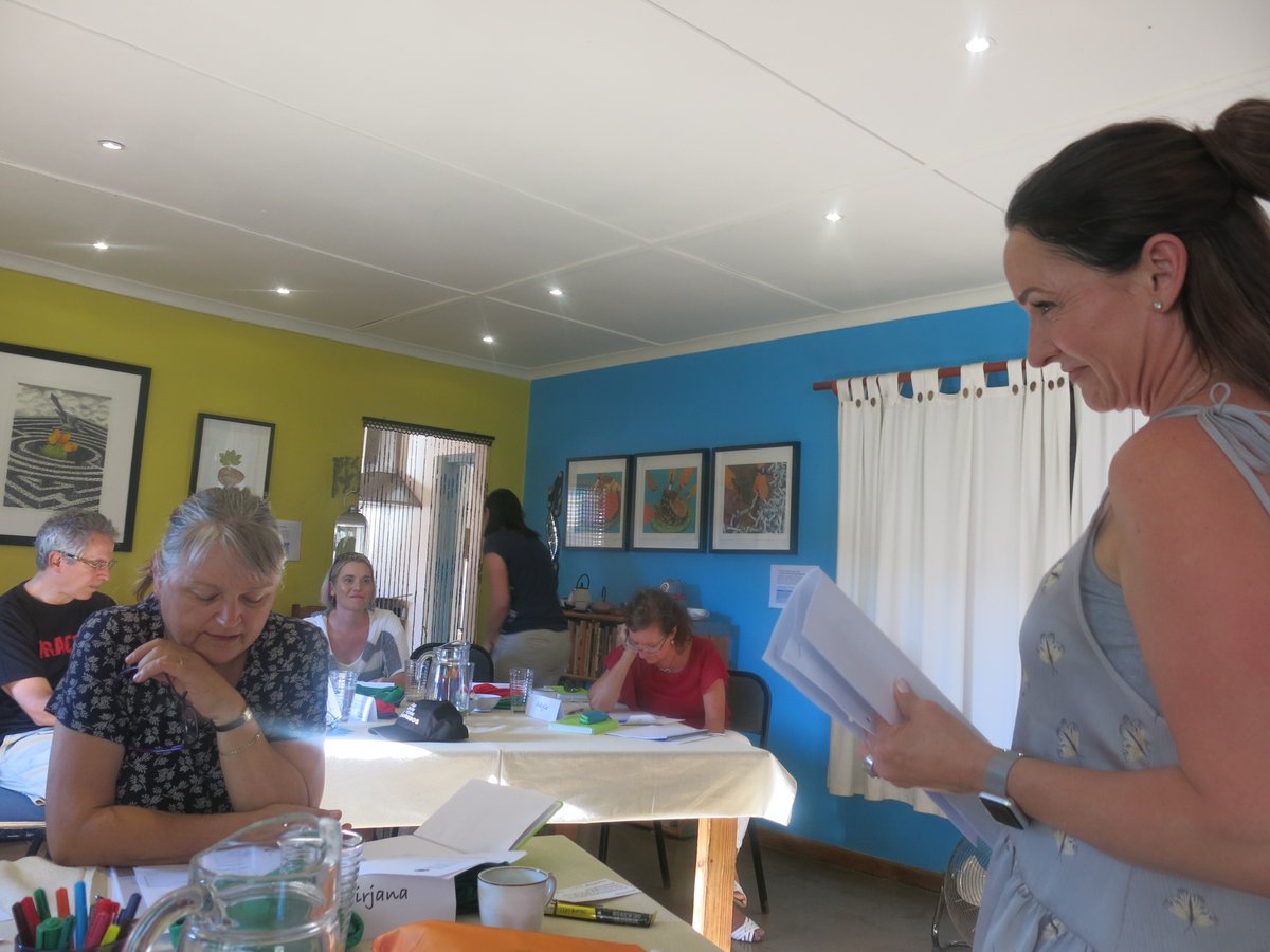 AwakeIntheKaroo's tweet photo. An amazing afternoon at the opening of this retreat @SibylleStehli @GraceFull_Life  @Sharon_Deal @RobynLambrick @WOTSMedia  @ktaute https://t.co/KBs9ohmrSy