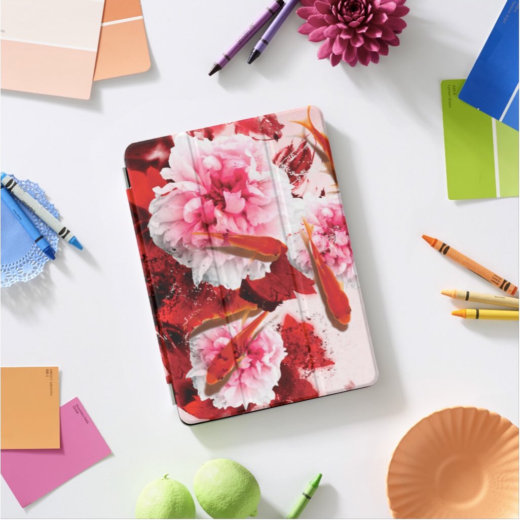 Jitaku_Home's tweet photo. Peony And Goldfish iPad Pro Case.
Direct link: https://t.co/xcujLOao96
#jitaku #ipadcase #floral #flowers #goldfish #zazzle #gift https://t.co/I5muNAk2Zq