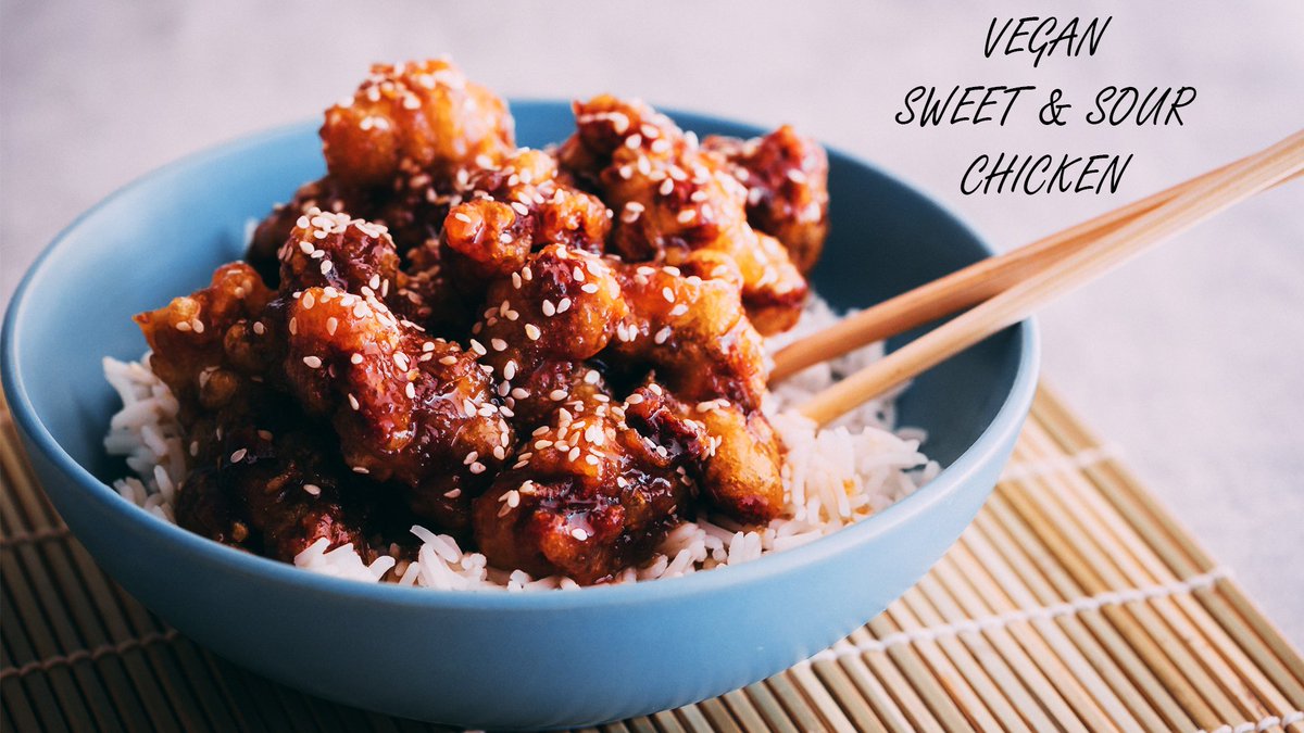 irenecocoqueen's tweet photo. New Video! Vegan sweet &amp; sour "chicken"! Link: https://t.co/4kf5K0sqo8 #vegan #veganhour #veganism #veganlifestyle #RecipeOfTheDay #recipe #recipes https://t.co/0Xf0tYnmYS