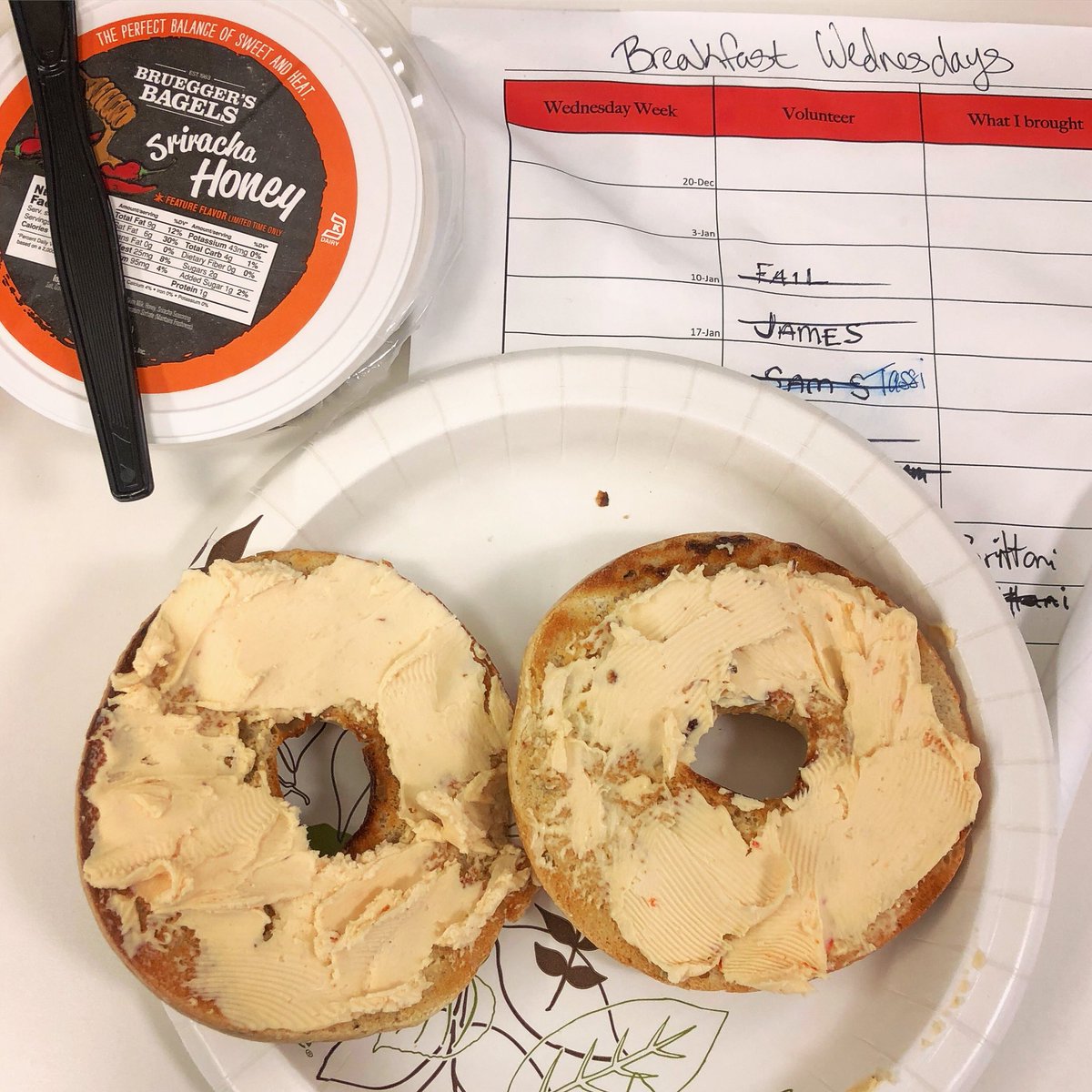 We love breakfast Wednesdays here in #denver