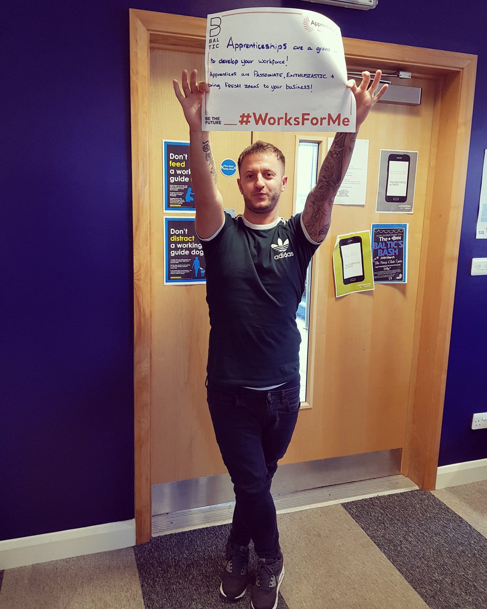 Our Sales Manager, <a href="/Gary_Baltic/">Gary Archbold</a>, is passionate about the benefits #apprenticeships bring to businesses!

Especially by providing your staff with continued professional development!
#NAW2018 #WorksForMe
