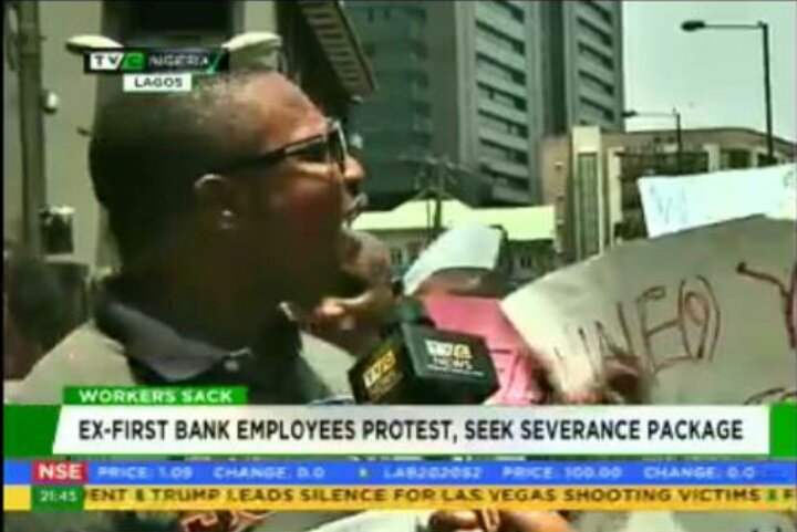 FBNPayUsOff's tweet photo. @wcagls @IbukunAwosika Seeing @IbukunAwosika RT stuffs like this won't cease to amaze us.
Madam, you're sitting on and feeding fat on our End of Service Benefits of 9yrs service to your @FirstBankngr yet you talk about making a difference. Your hypocrisy deserves Nobel award.
#FBNPayUsOff https://t.co/fj5jgm1PVP