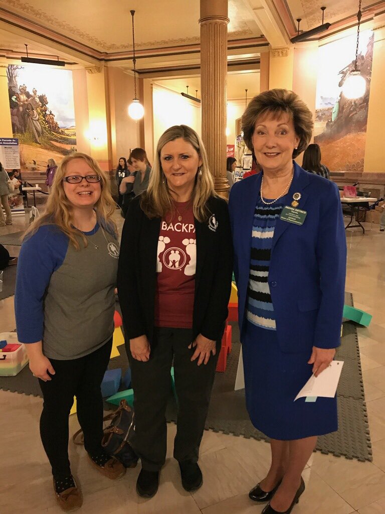k94ECE's tweet photo. Representing USD 437 &450 at PAT day at the Capitol! Thanks for supporting PAT @RepDietrich #IBACKPAT https://t.co/I1dwcSCIH6