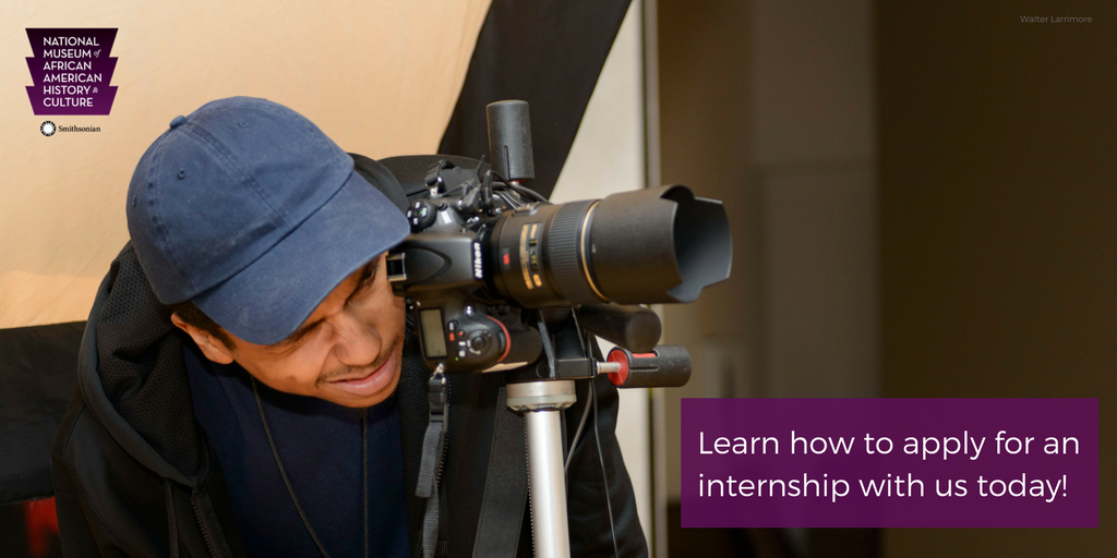 NMAAHC's tweet photo. Interested in exploring museum careers? Learn more about internship opportunities at NMAAHC! The deadline for summer internships is March 15th. Learn more: https://t.co/rPXlTGTceU #internships #museinterns https://t.co/X3ODW2FfPu