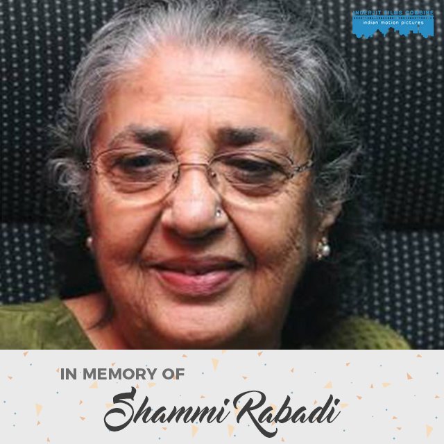 inderjitfilmsco's tweet photo. RIP veteran actress Nargis Rabadi better known as Shammi aunty, you will always be remembered https://t.co/SpGFs6IYr4