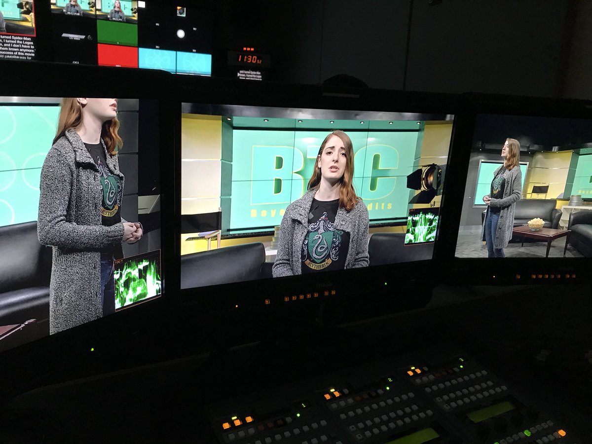 ucfbtc's tweet photo. We���re live! Tune in for movie news and Oscar reactions! #UCF #beyondthecredits #film #moviebuffs #movienews https://t.co/r9oxmNvdz4