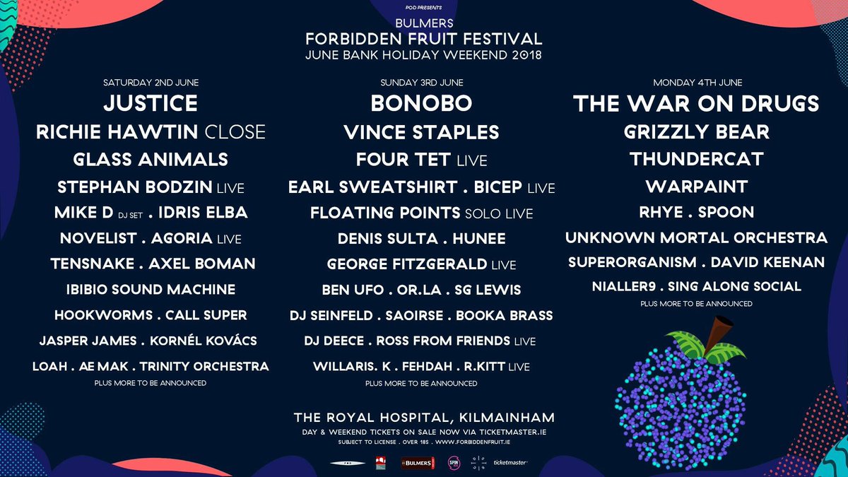 Project82tv's tweet image. Line up is OUT!! Check out the acts announced for @ForbiddenFFest