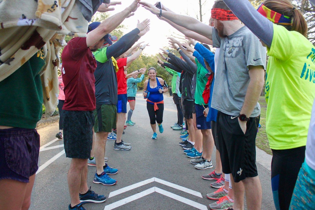 Nov_ProjectNO's tweet photo. Fresh tags, fresh faces and fast times! This morning we supported each other and connected the community atmosphere of @Nov_Project across the country. NP Nola raced our Sunrise 6k against @Nov_ProjectDEN and that shit is good. #raceeverything #beatdenver #community https://t.co/I48jLfWYA1