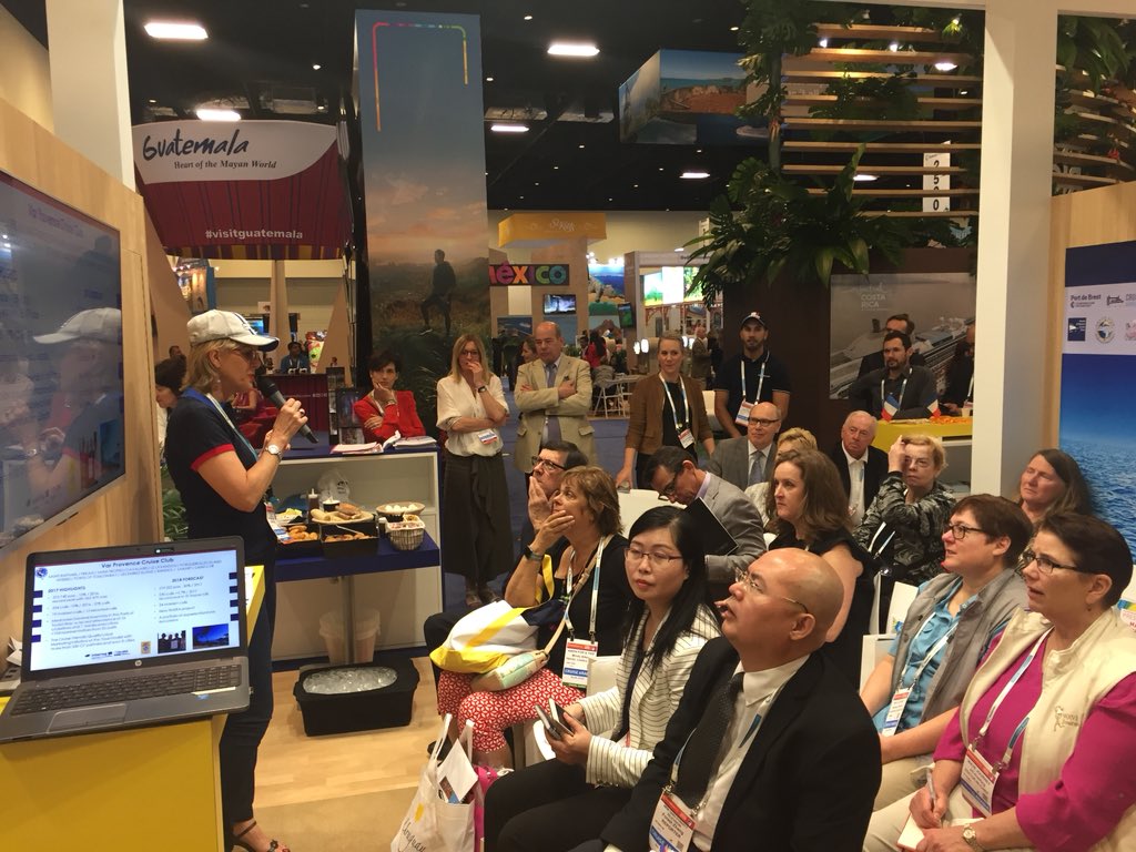 AnneLaureTuncer's tweet photo. France 2017 cruise facts:
• 32 #cruise destinations
• 95 stopovers worldwide
• 5.32 million pax arrivals (+3.5% vs 2016)
• 3795 port calls
#STCGlobal2018 @Atout_France Press release: https://t.co/6jN2OOD4Dc https://t.co/LNFzE7w0Pu