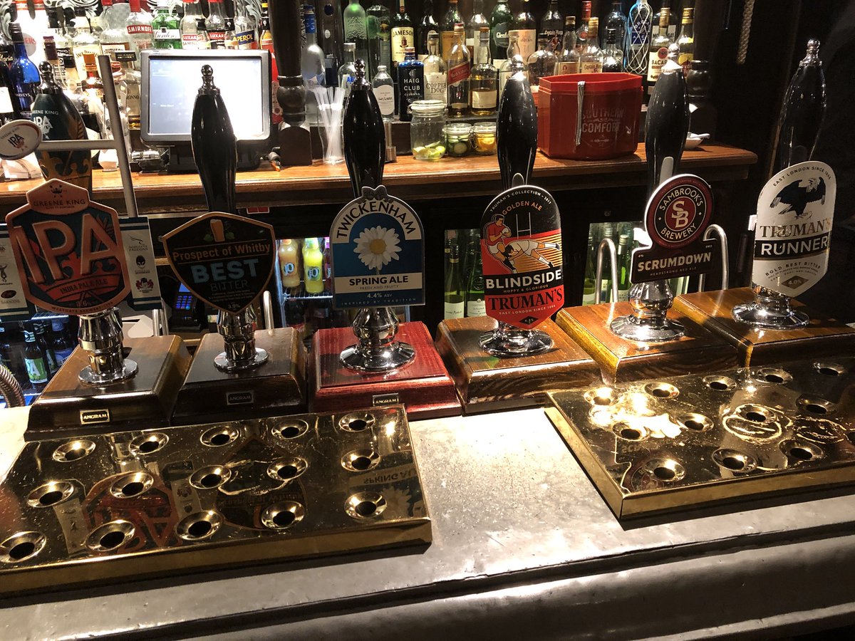 ProspectWapping's tweet image. Great selection of beers on this week @TRUMANSBEER @SambrookAle @GreeneKingIPA