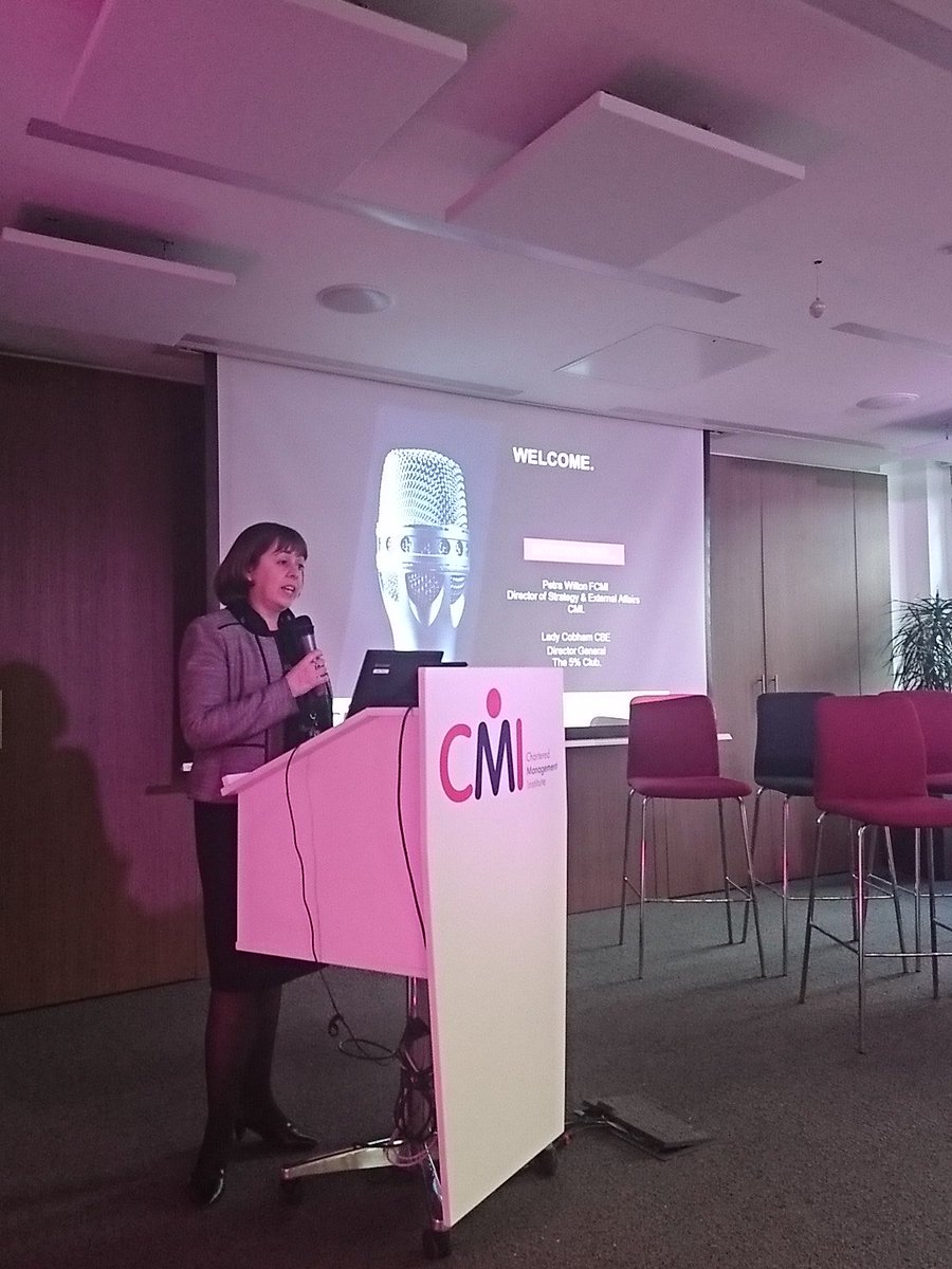 cmi_managers's tweet image. &quot;The stories told by our employers and apprentices today showcase how apprenticeships really do work.&quot; - @PetraWilton #NAW2018 #10ktalks