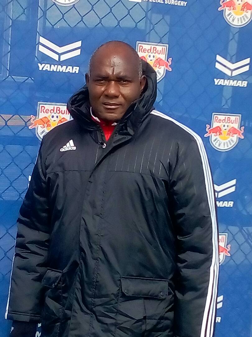 OfficialFUFA's tweet photo. @UgandaCranes goalkeeping and @BrightStarsFC head coach Fred Kajoba in new New York for coaching course https://t.co/VPHEPgqZsT