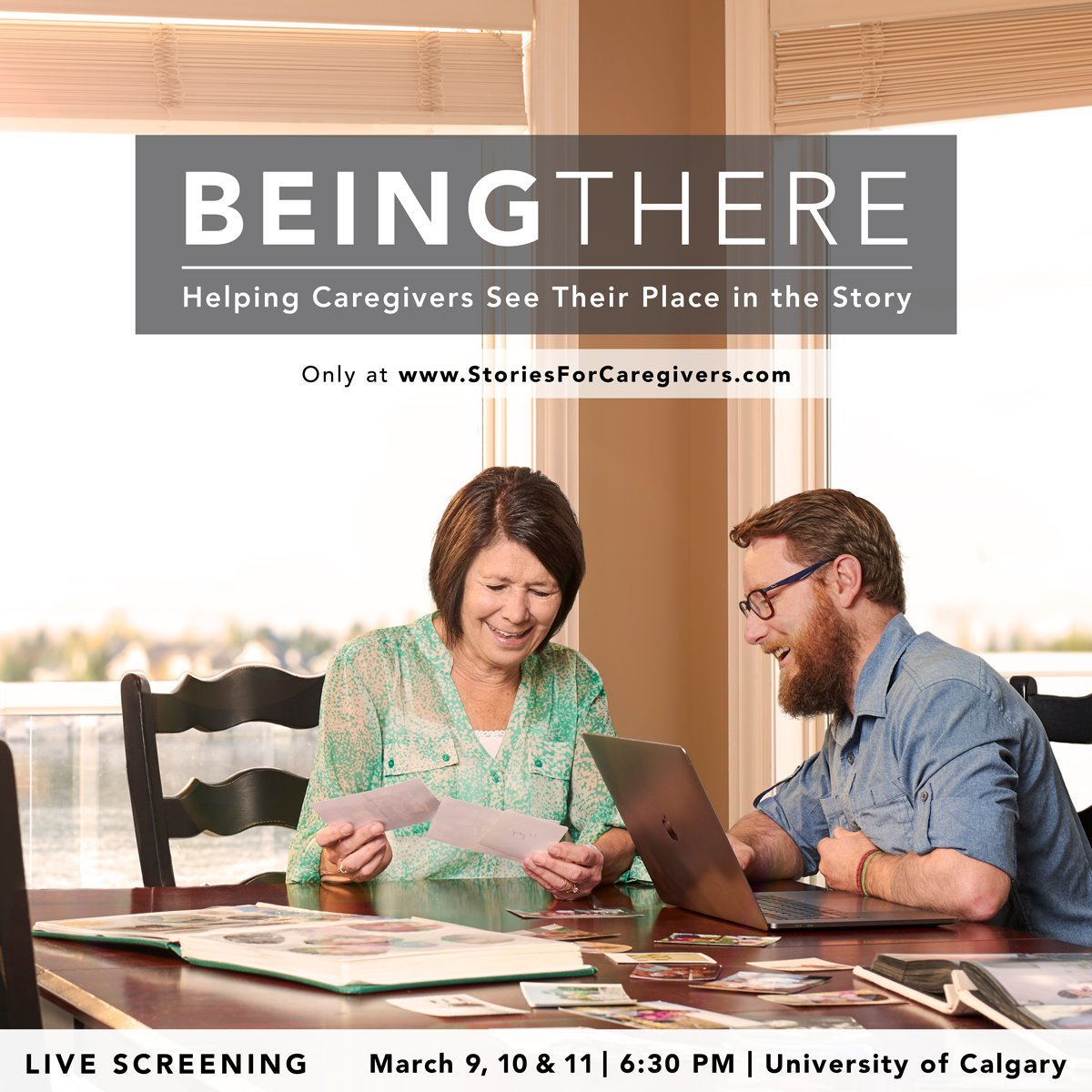This Sunday, join us for a screening of 'Being There: Caregiving and Mental Health' in support of @CMHACalgary at @UCalgary ow.ly/flqe30iLevj @storiesforcare #yyc #yycfilm #mentalhealth #telus