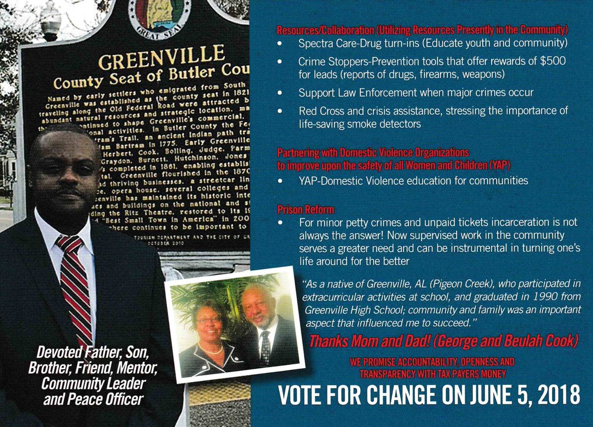 Carlton Cook for Sheriff tweet media