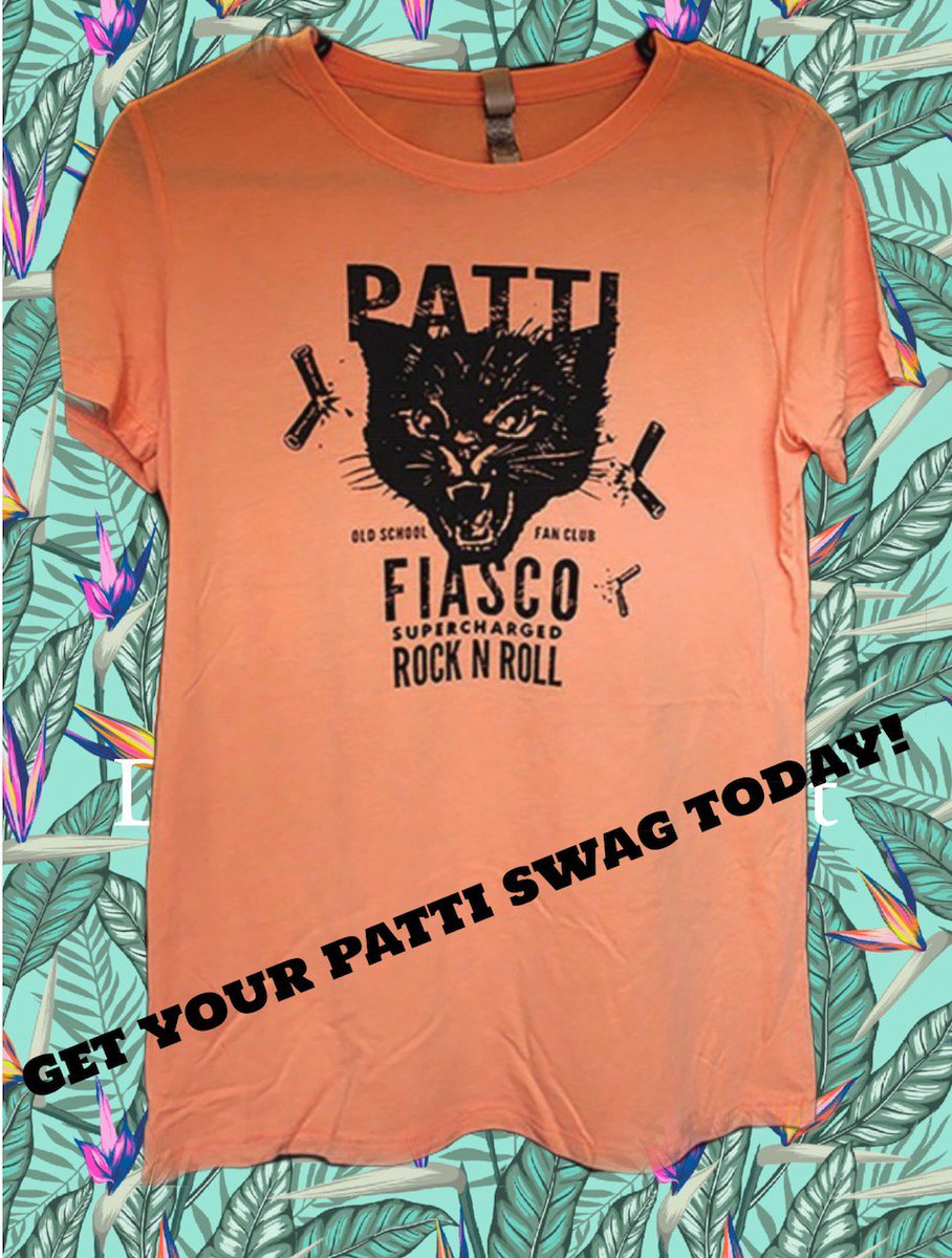 Get your Patti merch before our show with <a href="/bonjovi/">Bon Jovi</a>!  pattifiasco.net/store.html
