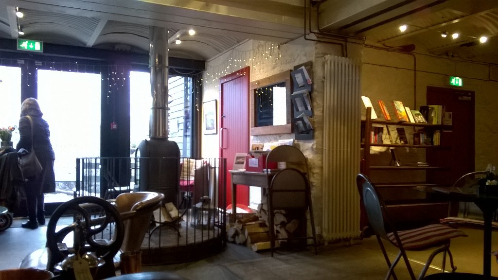 Everything is perfect about this place <a href="/thewatermill/">Aberfeldy Watermill</a> the books,the coffee, the artwork, the staff, the ambience..