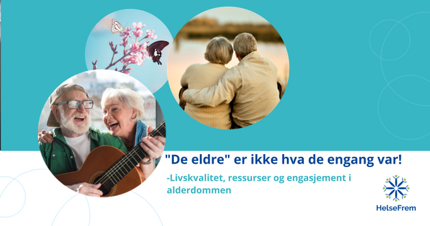 26.april 2018 i Asker: Eldrekonferansen "De eldre" er ikke hva de engang var! #Livskvalitet , ressurser og engasjement i alderdommen. #folkehelse #salutogenese #helsefremmende   
 Begrenset antall billetter - fås her: bit.ly/2tsAWtD