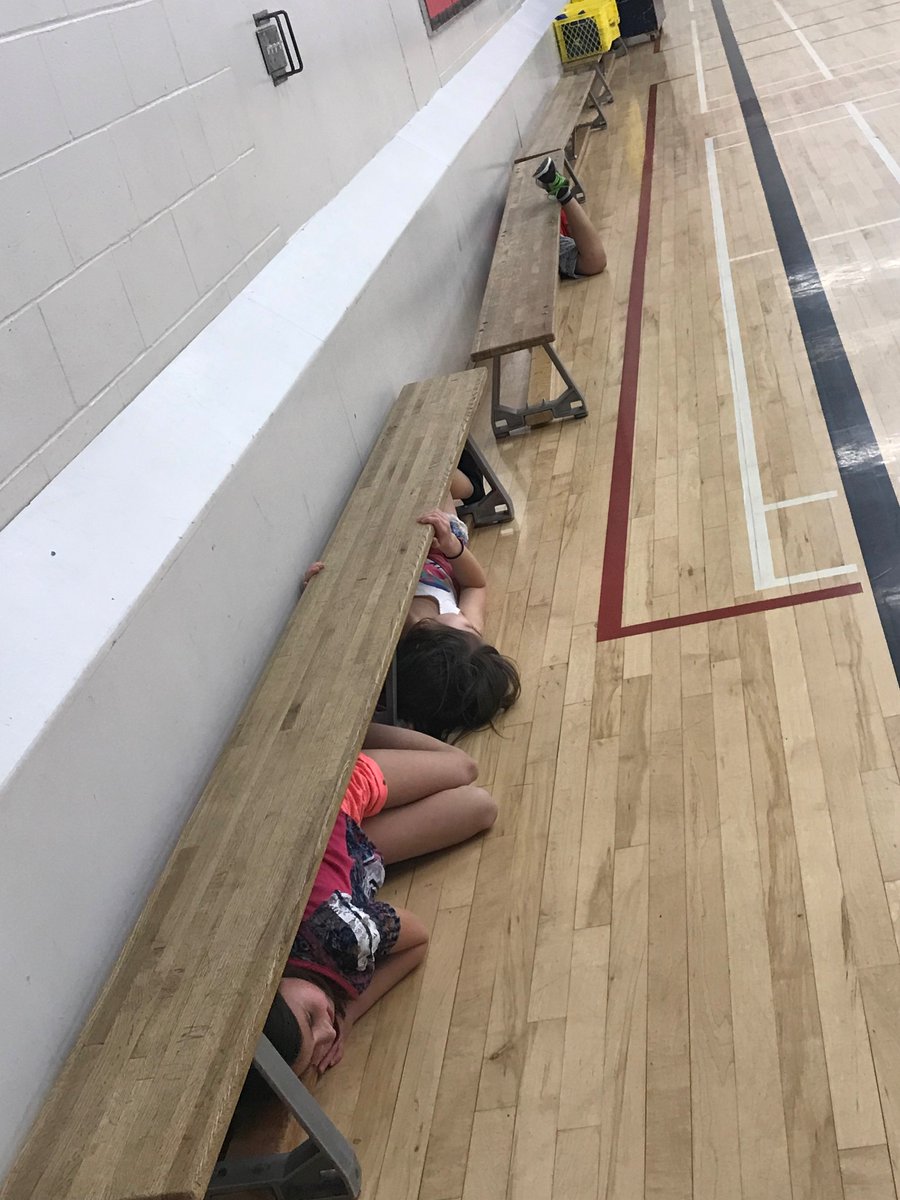 CPark_Panthers's tweet photo. This week is all about safety drills for our Panthers! Today, we practiced earthquake safety when our principal made earthquake-like sounds on our PA system, our staff and students followed proper safety procedures. The pictures below showcase students quickly seeking cover. https://t.co/ivlgJ8jPD6