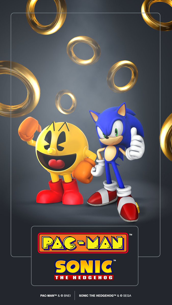 pacman and sonic