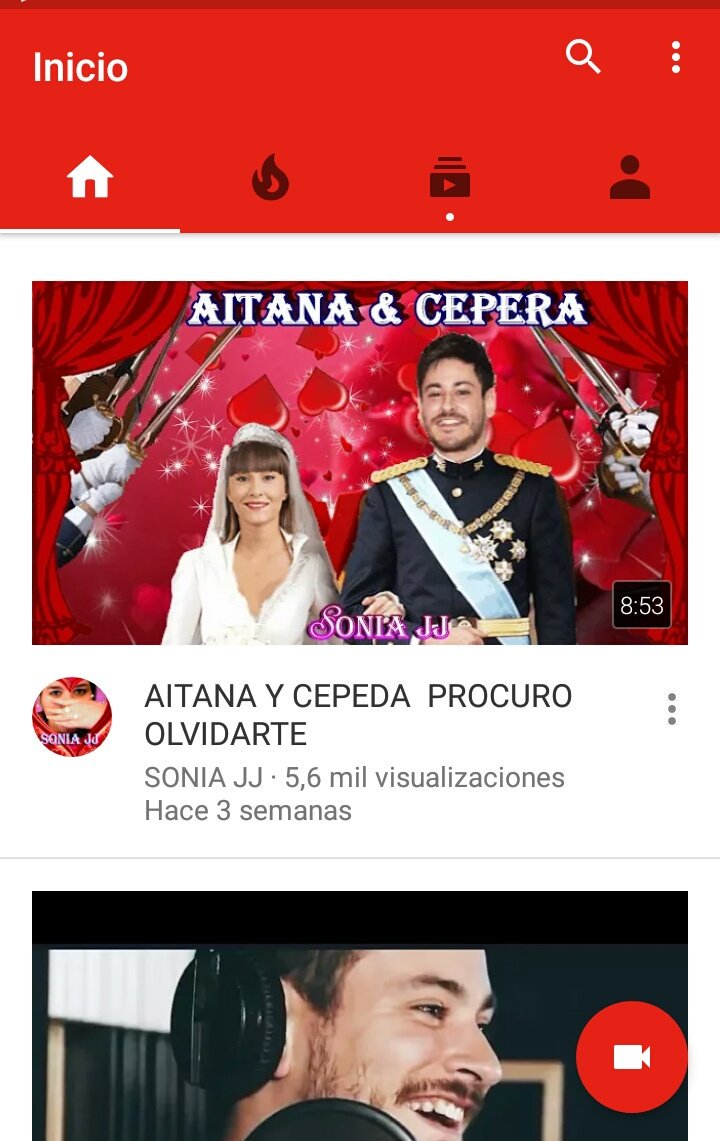 elamortriunfa1's tweet photo. Me meto a YouTube y me sale esto. No estamos bien de lo nuestro #THOSFansCepeda7M https://t.co/ln9h3KE68f
