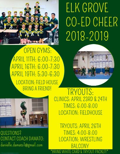 Elk Grove Cheer tweet media