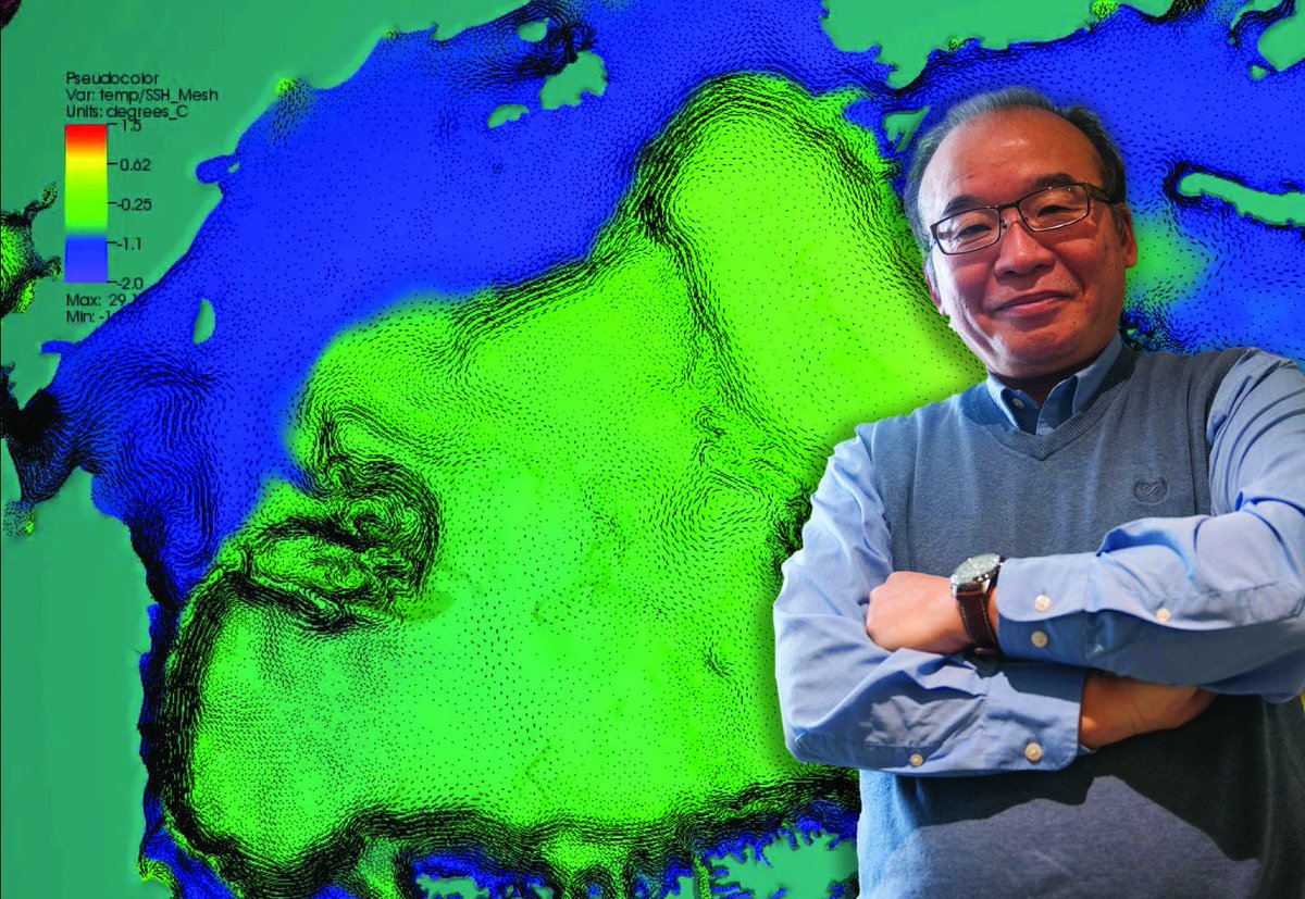UMassD_SMAST's tweet photo. Learn about the #fvcom, one of the most widely applied tools for oceanographers and #limnologists, which was co-developed by SMAST Prof. of Oceanography Dr. Changsheng Chen. https://t.co/5V9b9ePY1Q https://t.co/dFIFn58F1v