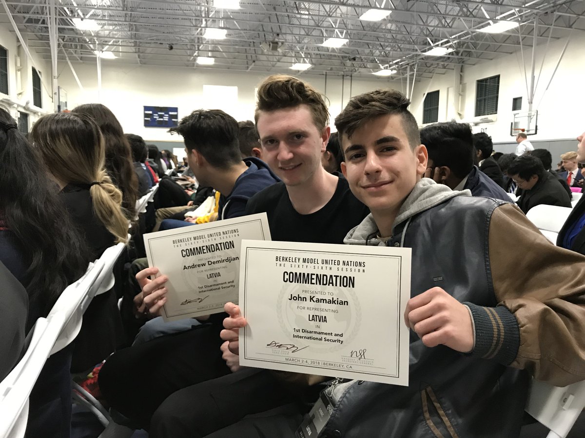 agbumds's tweet photo. Congratulations A.G.B.U. MDS Model UN Club on your victory at the Berkeley Model UN. They placed 3rd in the Disarmament and International Security (DISEC) committee. #agbumds https://t.co/6dTfcwhBS2