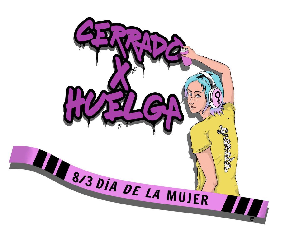 NOSOTRAS PARAMOS. 
Nosotros Apoyamos.

#Huelga8Marzo #HuelgaFeminista #HuelgaFeministaGranada #8M