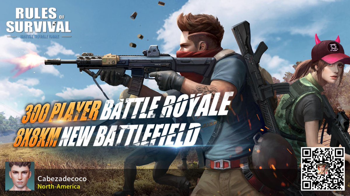 #RulesofSurvival