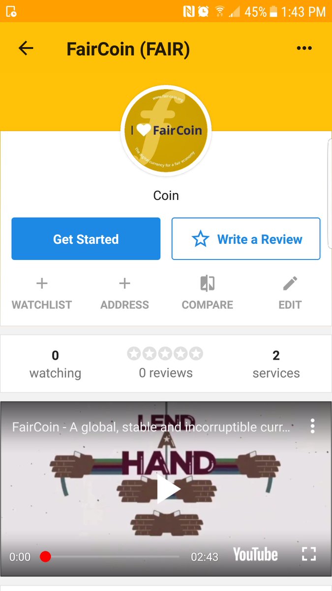 CheddurTeam's tweet image. We added @FairCoinTeam $FAIR to the @CheddurApp! #FairCoin is an innovative #cryptocurrency that implements fair value exchange on a global level! Use the #Cheddur app to learn about the project, keep an eye on the price, review it, and accept #FAIR donations!