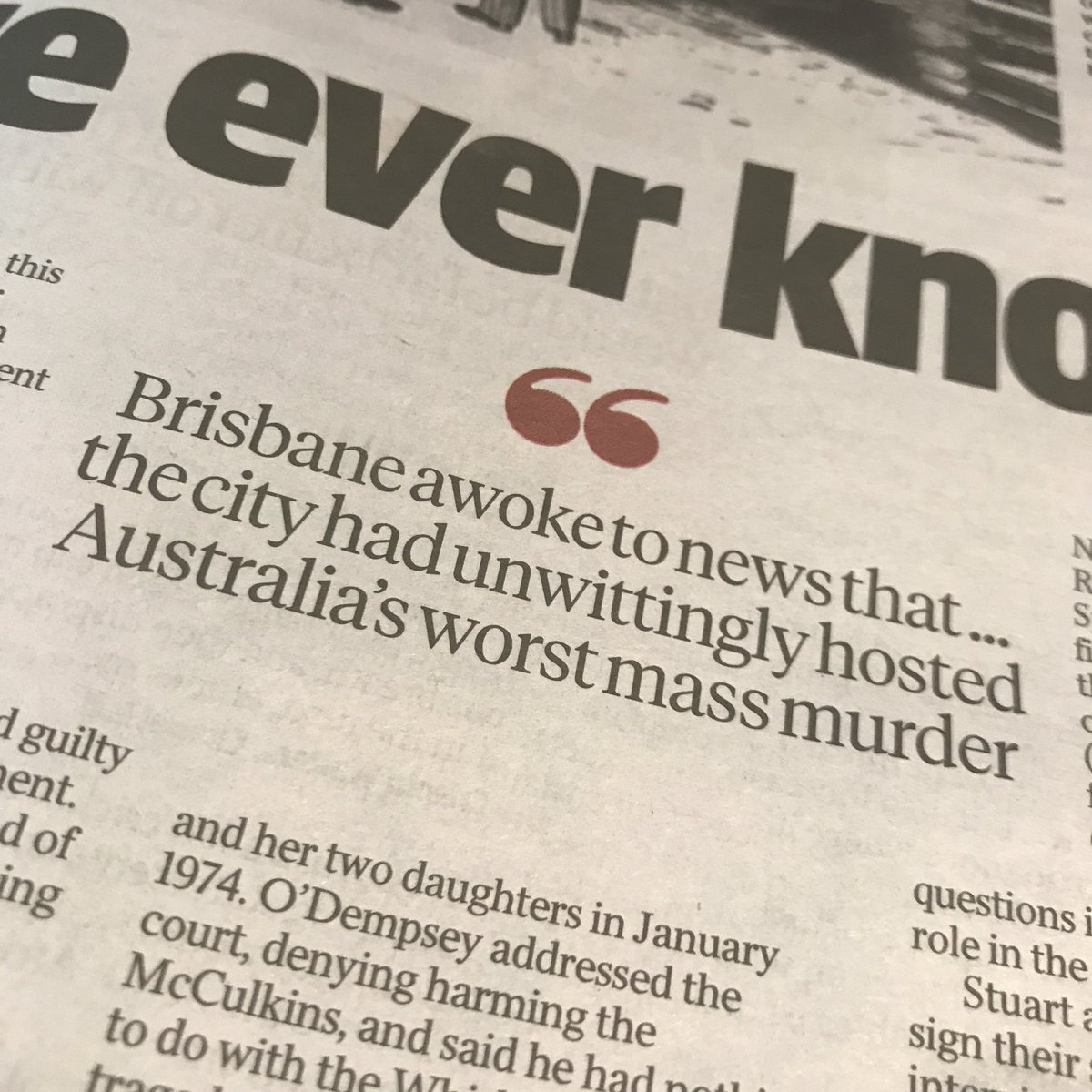 Stefan Armbruster on Twitter "Will we ever know couriermail? 