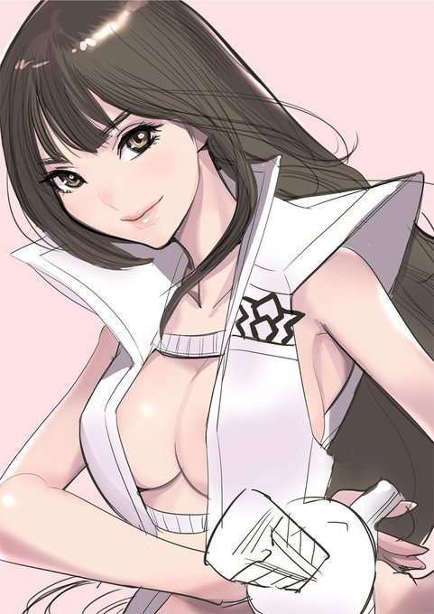 おはよーございます!

ちょっと艶っぽく描き直そうと試みた落書きをば…
頑張っていきまっしょーい! 