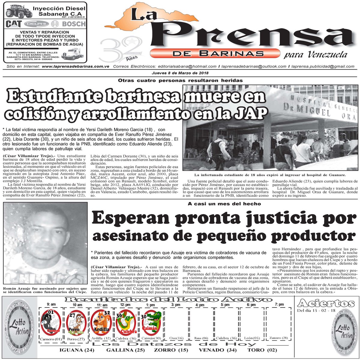 La Prensa de Barinas (@laprensabarinas) on Twitter photo 