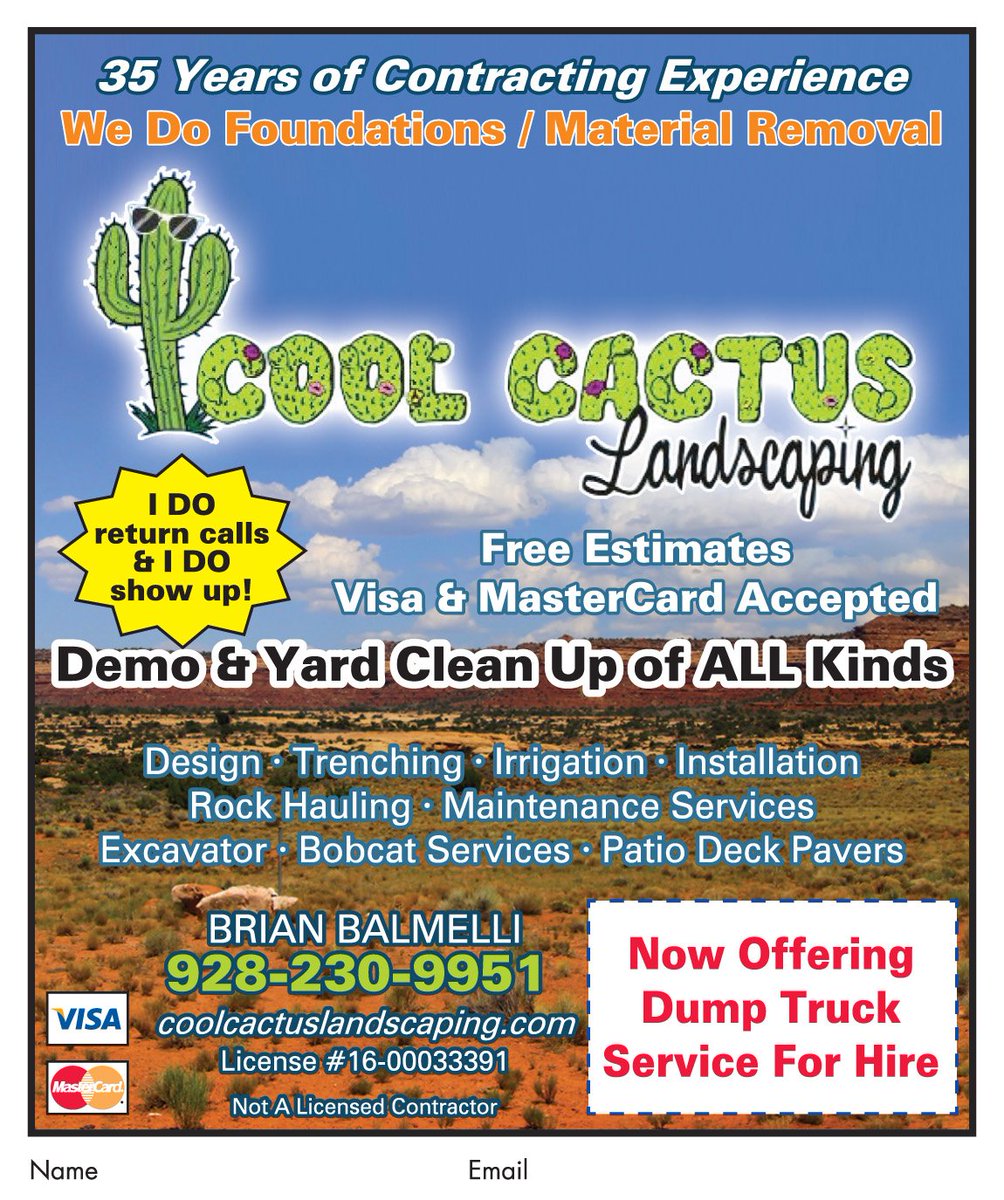 AdsPayUS's tweet photo. #CoolCactusLandscaping can demo and clean up yards of all kinds 🌳🌿🍁
#adspay #yard #landscape #demo #cleanup #dumptruck #service #design #trenching #bobcat #patiodeckpavers #rockhauling #local #lhc https://t.co/t5IWnebF7n