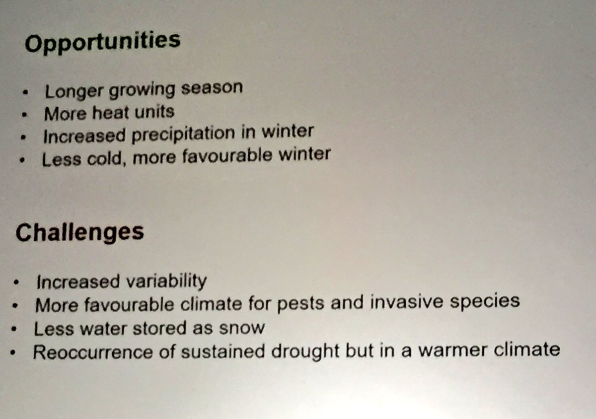 EdWhiteMarkets's tweet image. Sauchyn urges preparation for future weather stresses #CCCPS. A drought in warmer conditions would be trouble