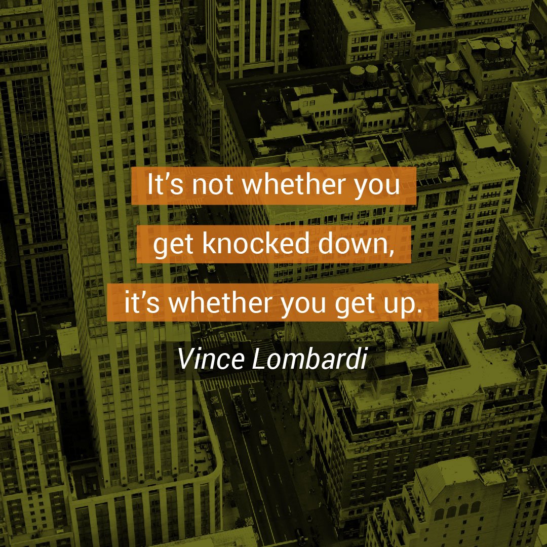 NoteBuyerCamp's tweet photo. #WisdomWednesday with a motivation twist. Fall down 7 times, get up 8. #NBBC18 https://t.co/0krcorW0D9