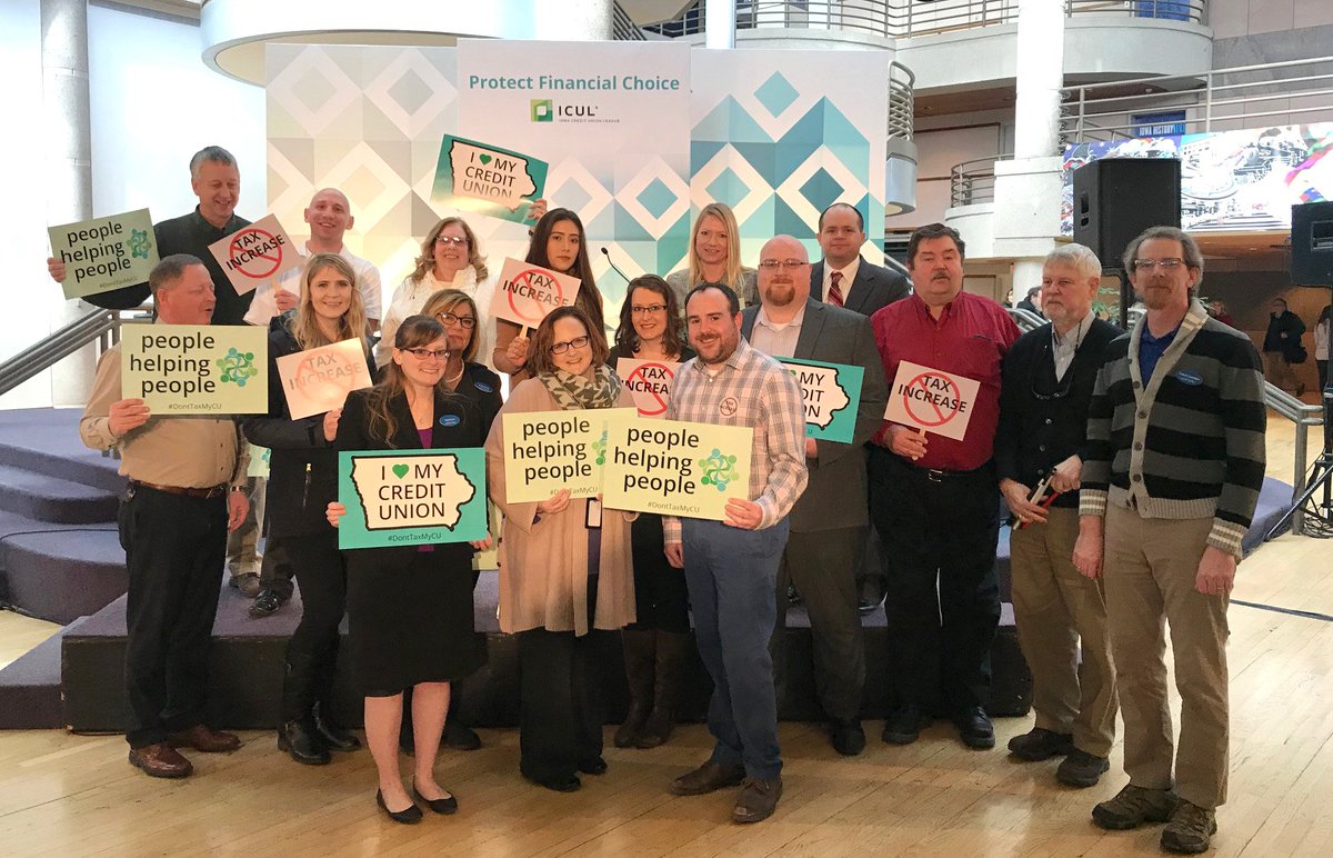 GICU Staff is ready to #HikeTheHill today in Des Moines with nearly 1000 credit union representatives and encourage legislators to vote against the proposed tax increase on credit unions. #PeopleHelpingPeople  #IowaCreditUnions  #ProtectFinancialChoice  #ialegis  #DontTaxMyCU