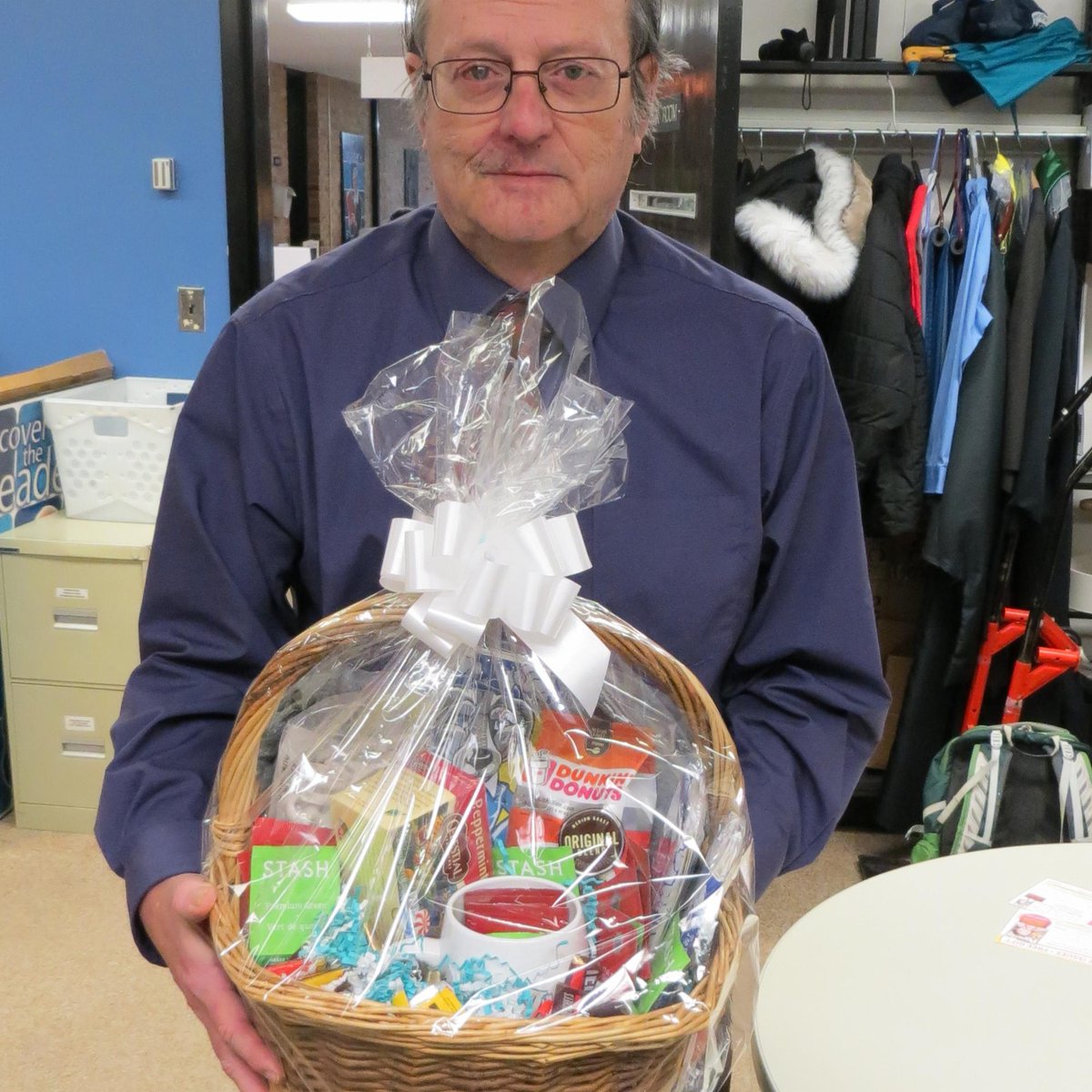 NorthwoodU's tweet photo. Congrats to Professor Cowhy!  He was one of our Fantastic Faculty basket winners!
#strosacker https://t.co/CbtfOVQOJa