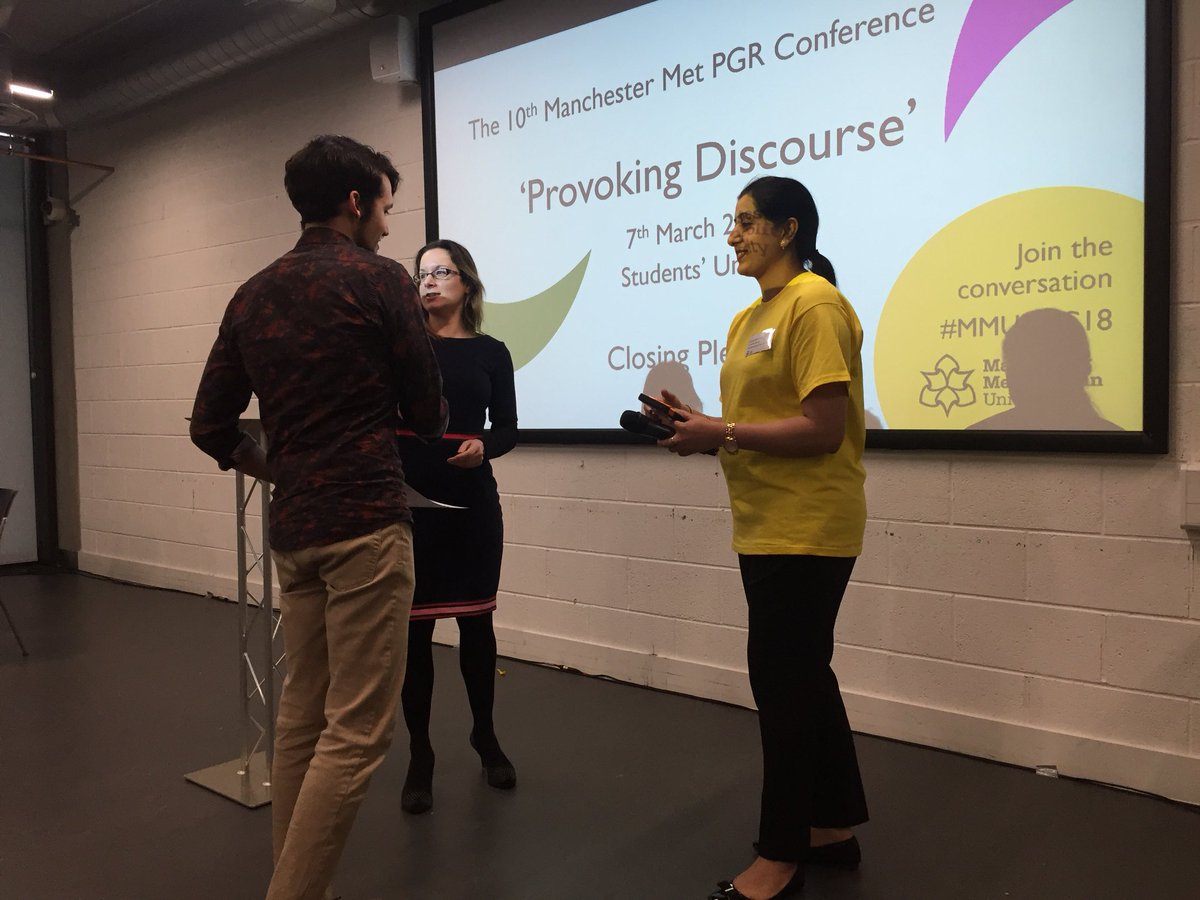 Best Lightning Talk goes to NICOLAS GILBERT #MMUPGC18